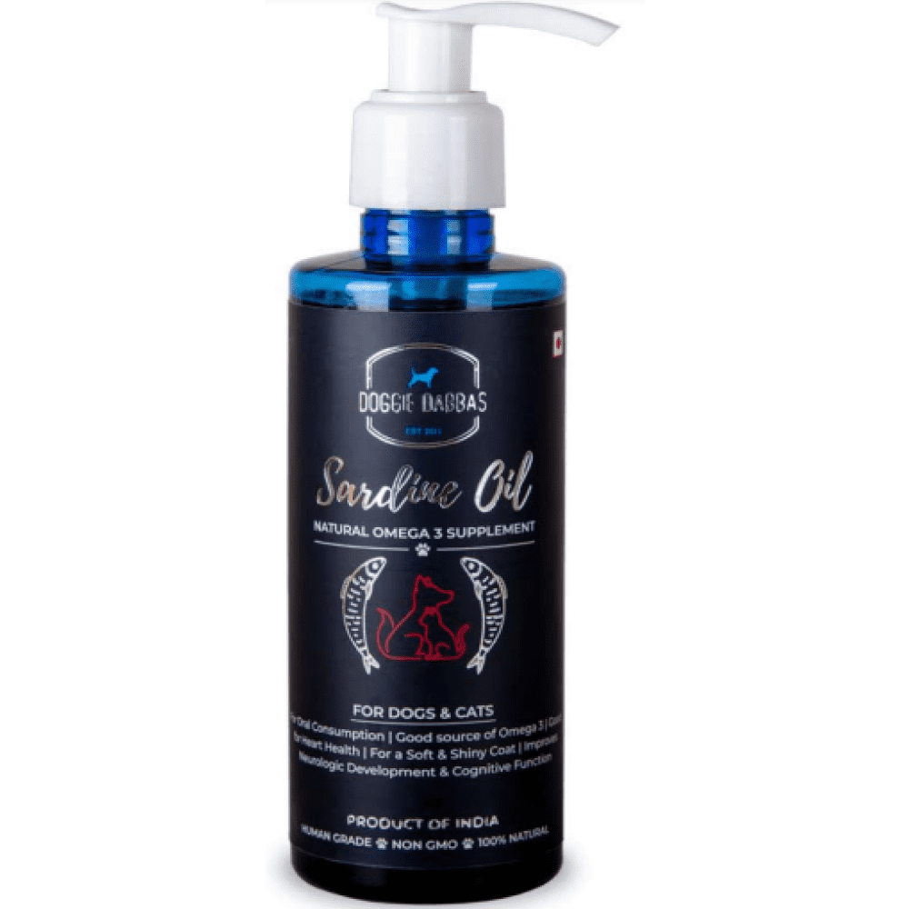 Doggie Dabbas Sardine Oil Supplement for Pets