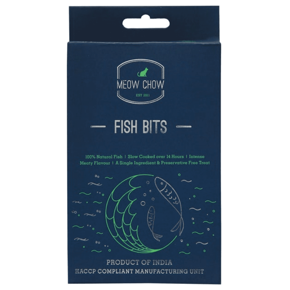 Doggie Dabbas Meow Chow Fish Bits Cat Treats