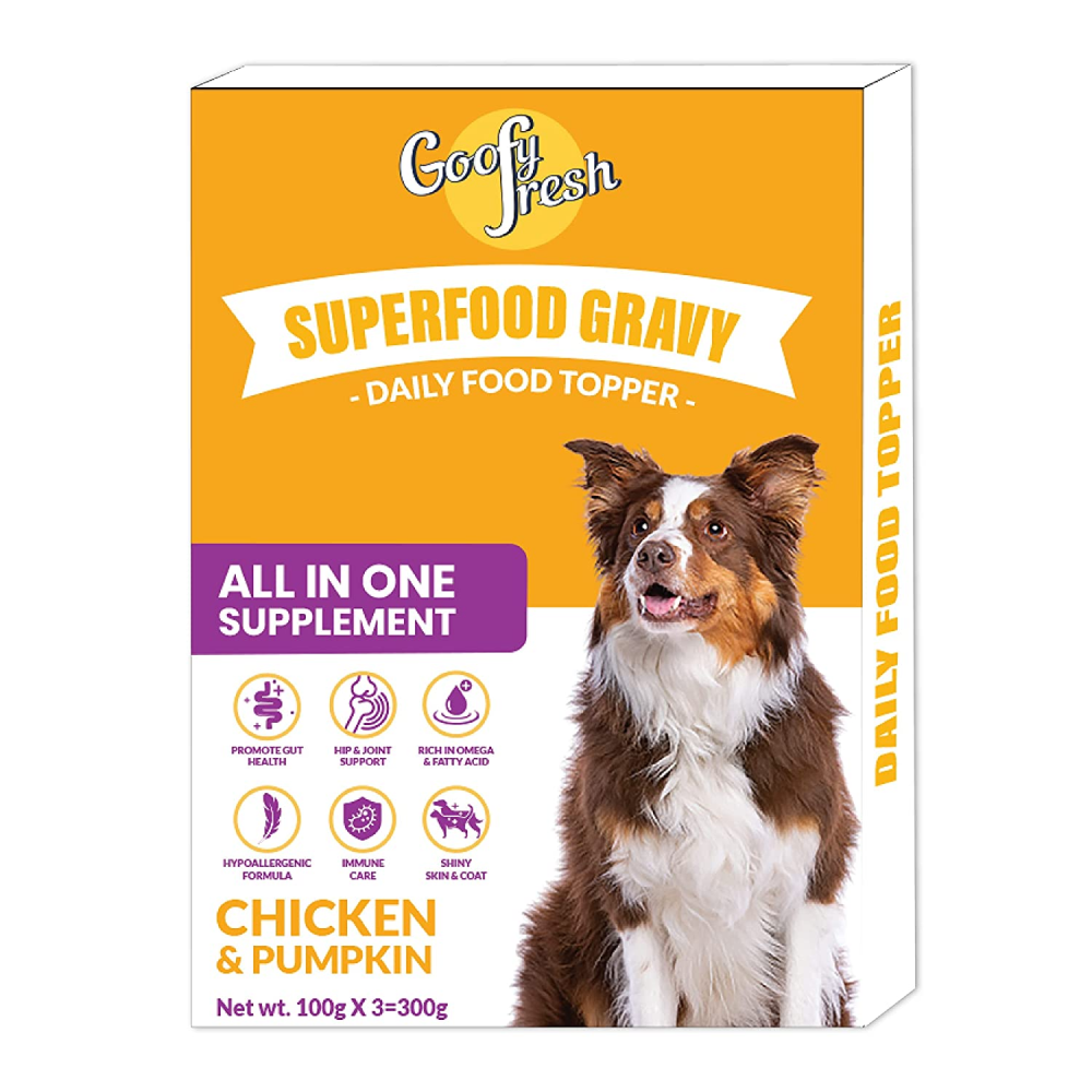 Goofy Tails Chicken Meal Topper for Dogs and Puppies
