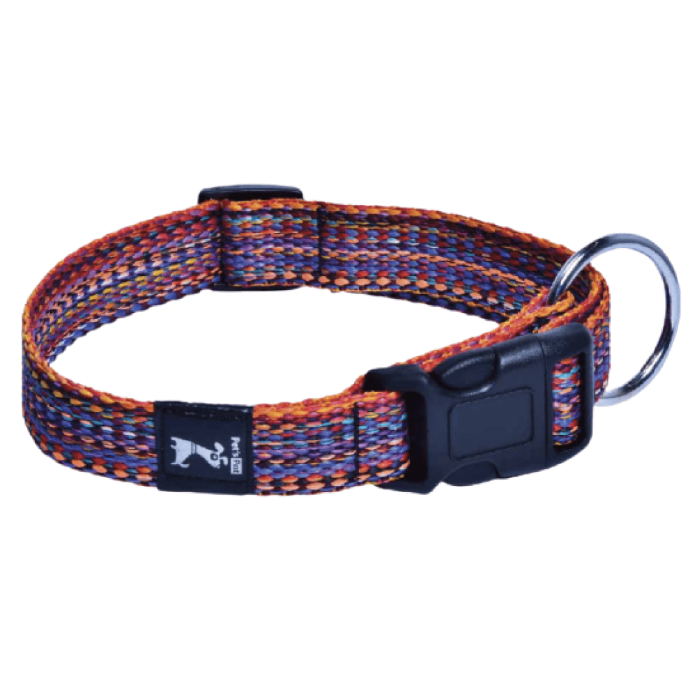 PetsPot Melange Regular Collar for Dogs (Assorted)