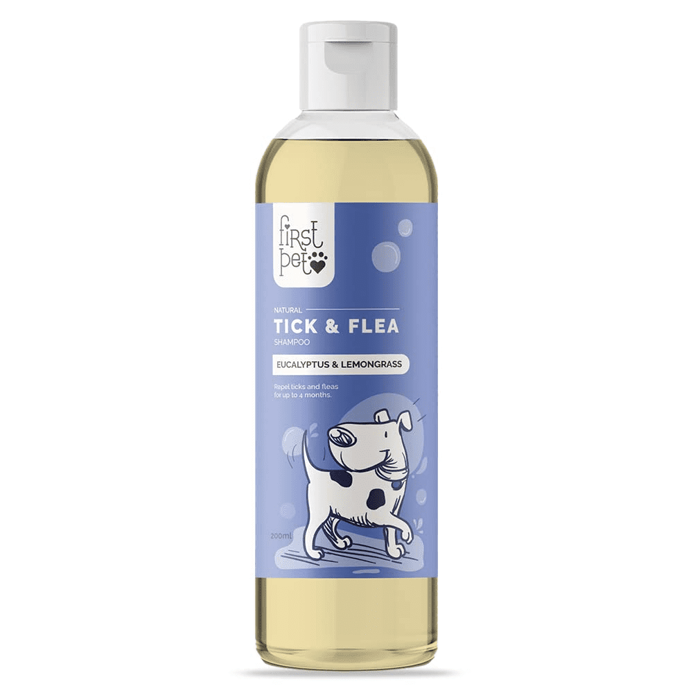 First Pet Natural Tick & Flea Relief Shampoo for Dogs