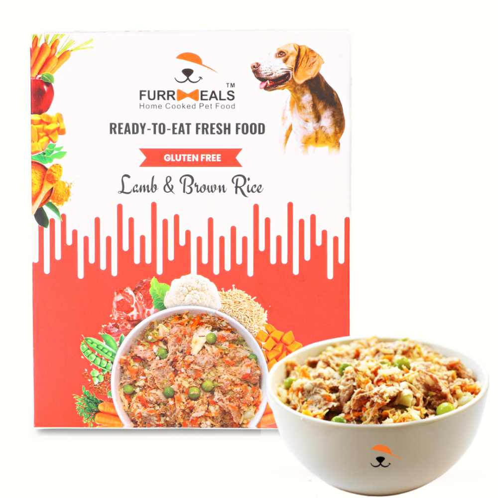 FurrMeals Gluten Free Lamb & Brown Rice Ready-to-Eat Dog Wet Food