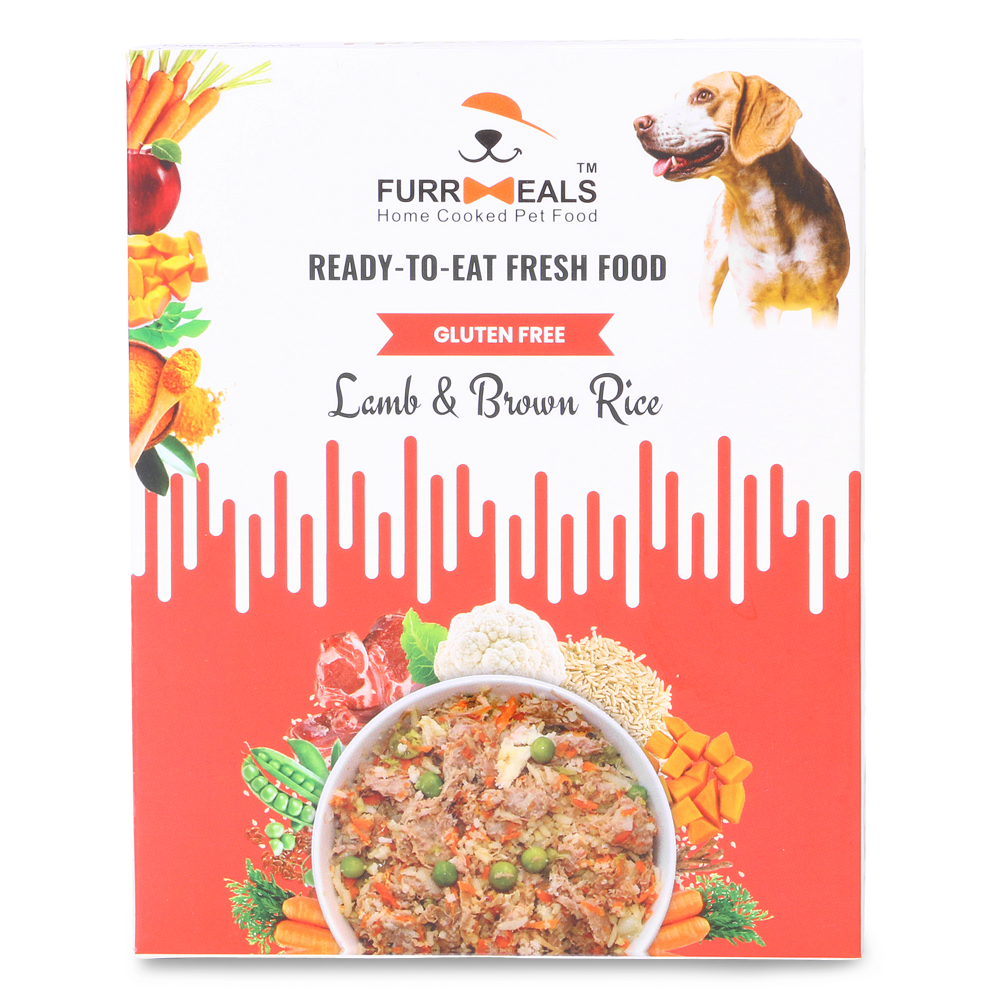 FurrMeals Gluten Free Lamb & Brown Rice Ready-to-Eat Dog Wet Food