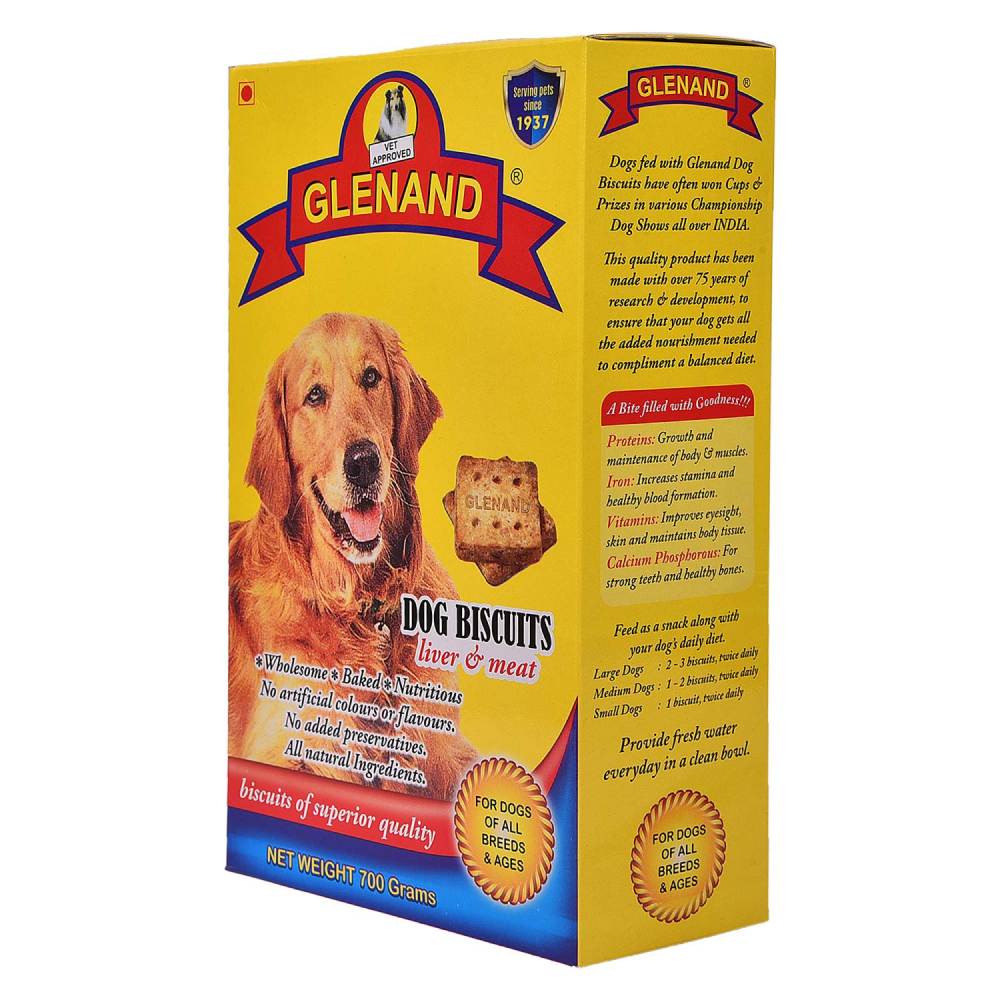 Glenand Liver and Meat Biscuit Dog Treats