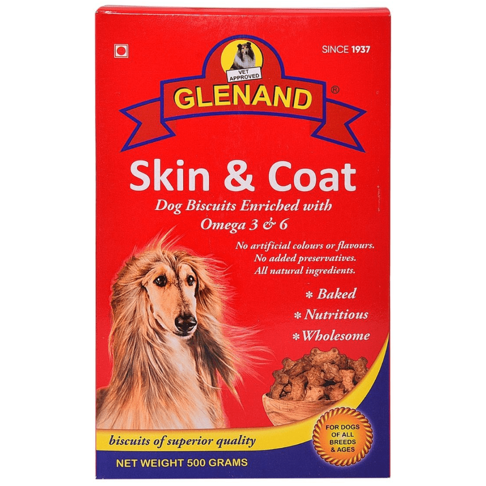 Glenand Skin and Coat Biscuit Dog Treats