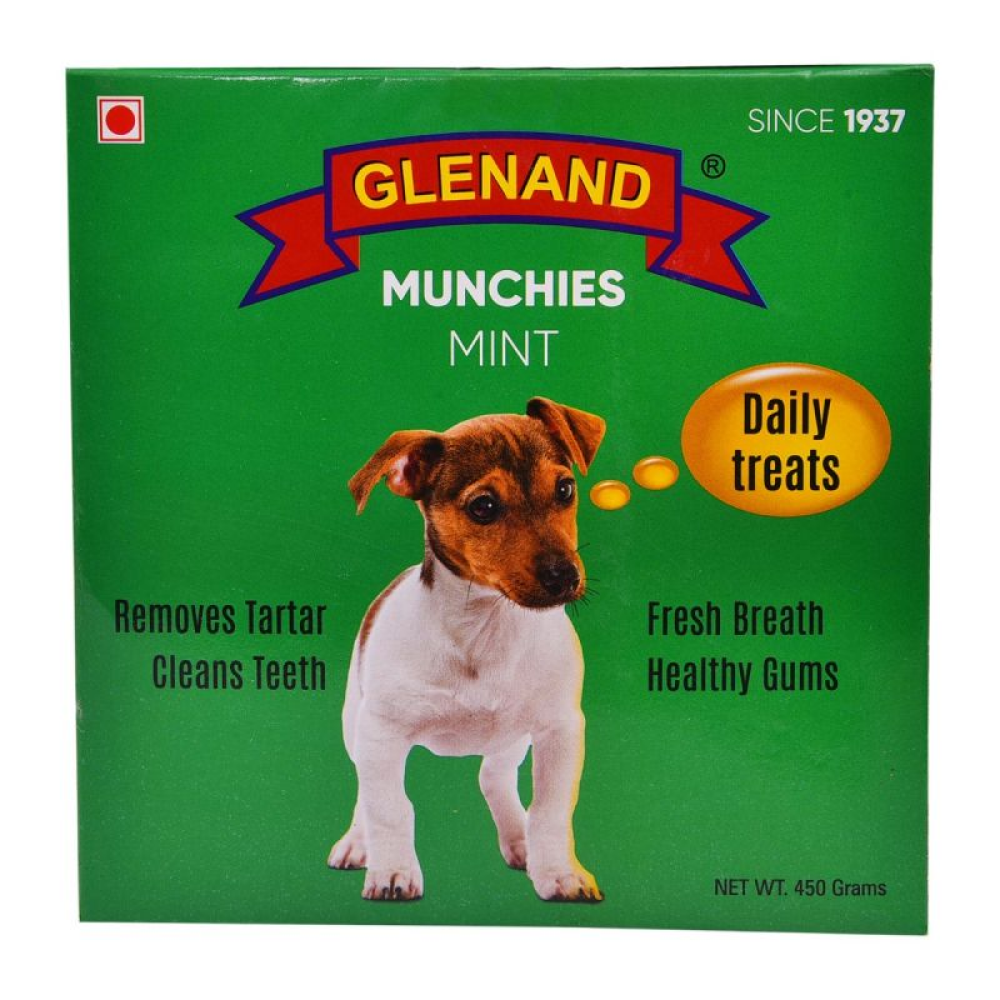 Glenand Mint Flavoured Munchies Dog Treats
