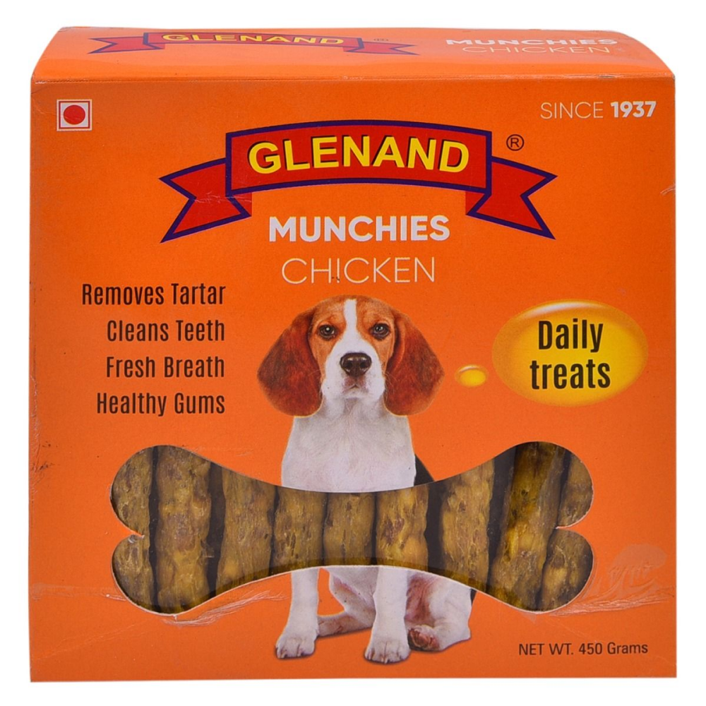 Glenand Chicken Flavoured Munchies Dog Treats