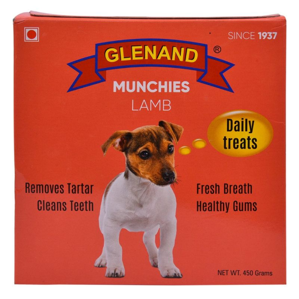 Glenand Lamb Flavoured Munchies Dog Treats