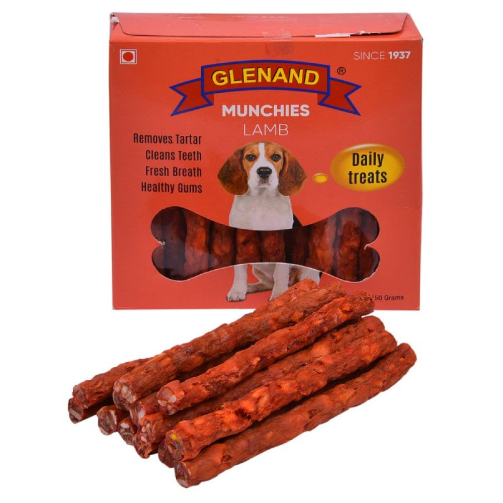 Glenand Lamb Flavoured Munchies Dog Treats