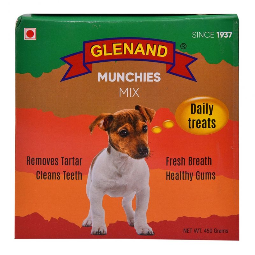Glenand Mixed Flavoured Munchies Dog Treats