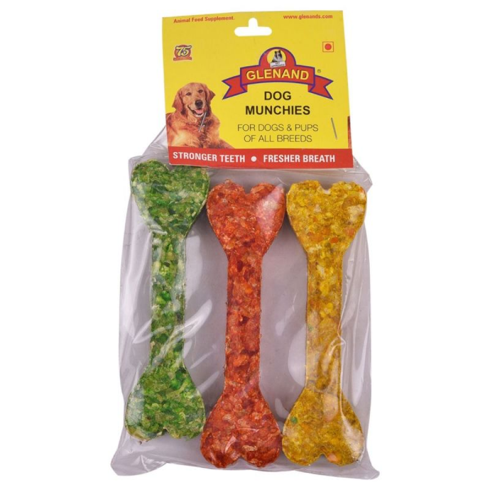 Glenand Munchies Bone Coloured Dog Treats
