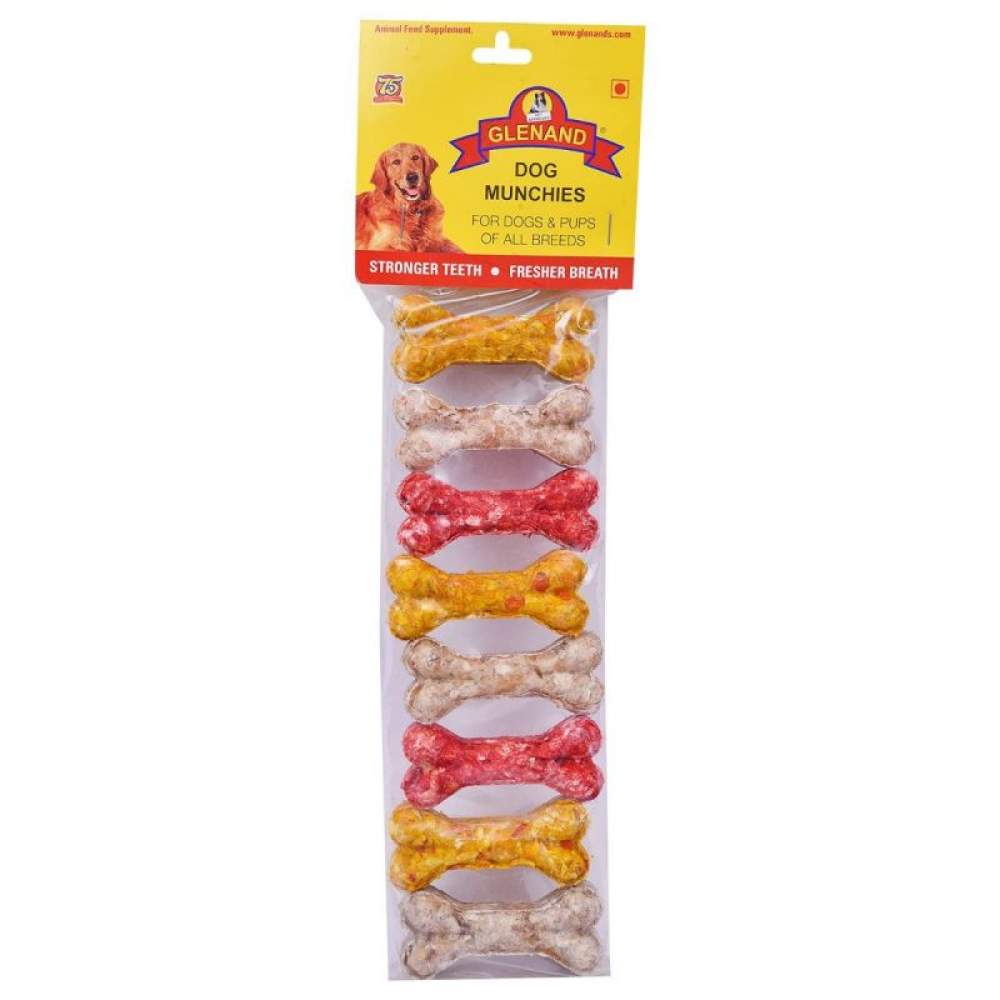 Glenand Munchies Bone Coloured Dog Treats
