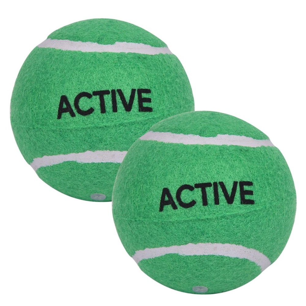 Glenand Active Squeak Tennis Ball Toy for Dogs (Pack of 2)