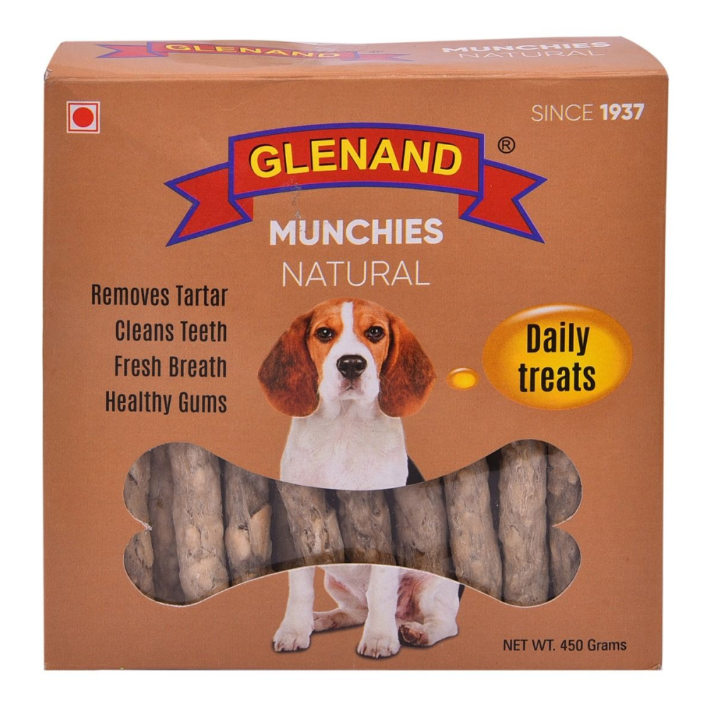 Glenand Natural Flavoured Munchies Dog Treats