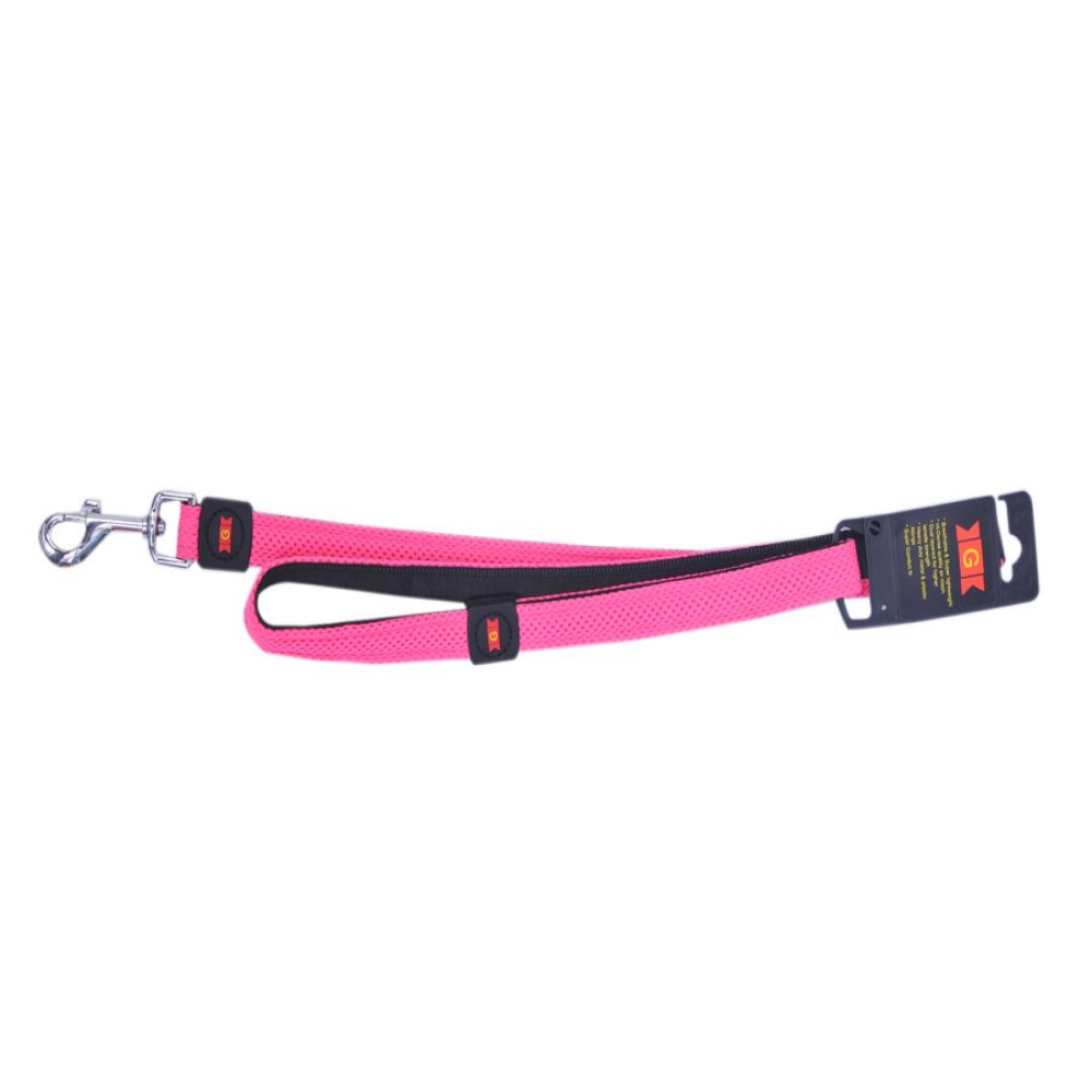 Glenand Nylon Mesh Leash for Dogs (Pink)