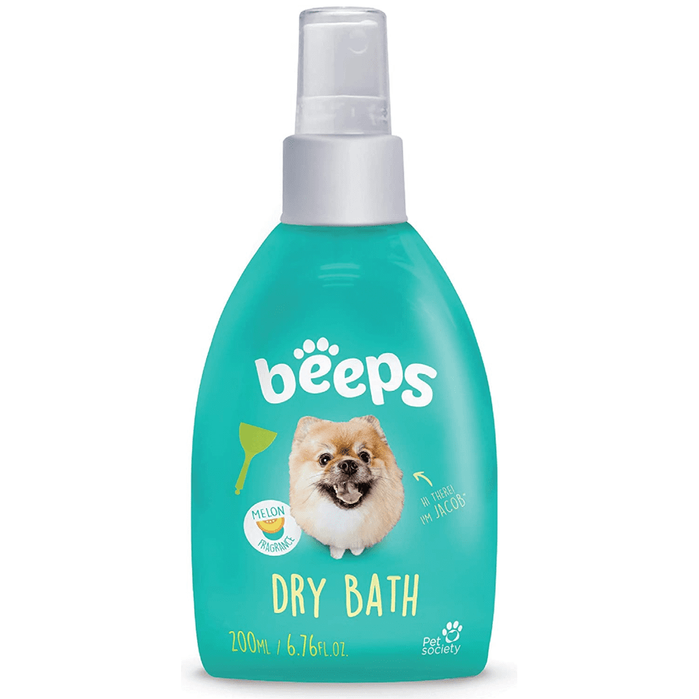 Beeps Dry Bath Spray for Dogs