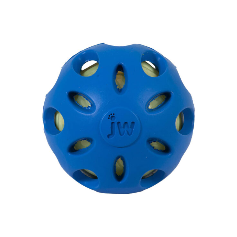 Petmate JW Crackle Heads Ball Toy for Dogs (Assorted)