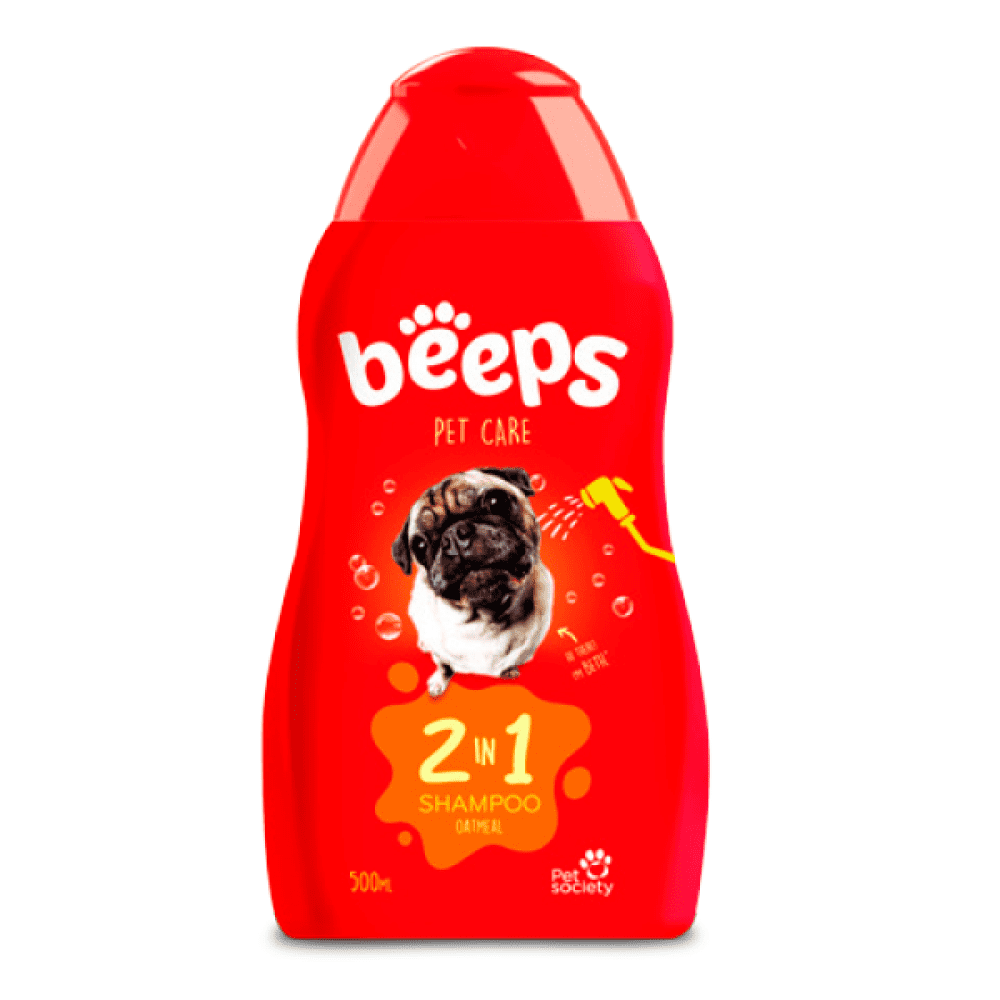 Beeps 2 in 1 Oatmeal Shampoo for Dogs