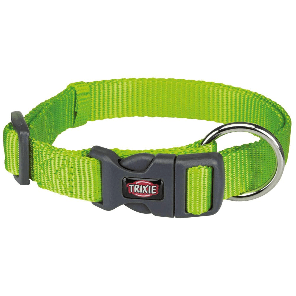 Trixie Premium Collar for Dogs (Green Apple)
