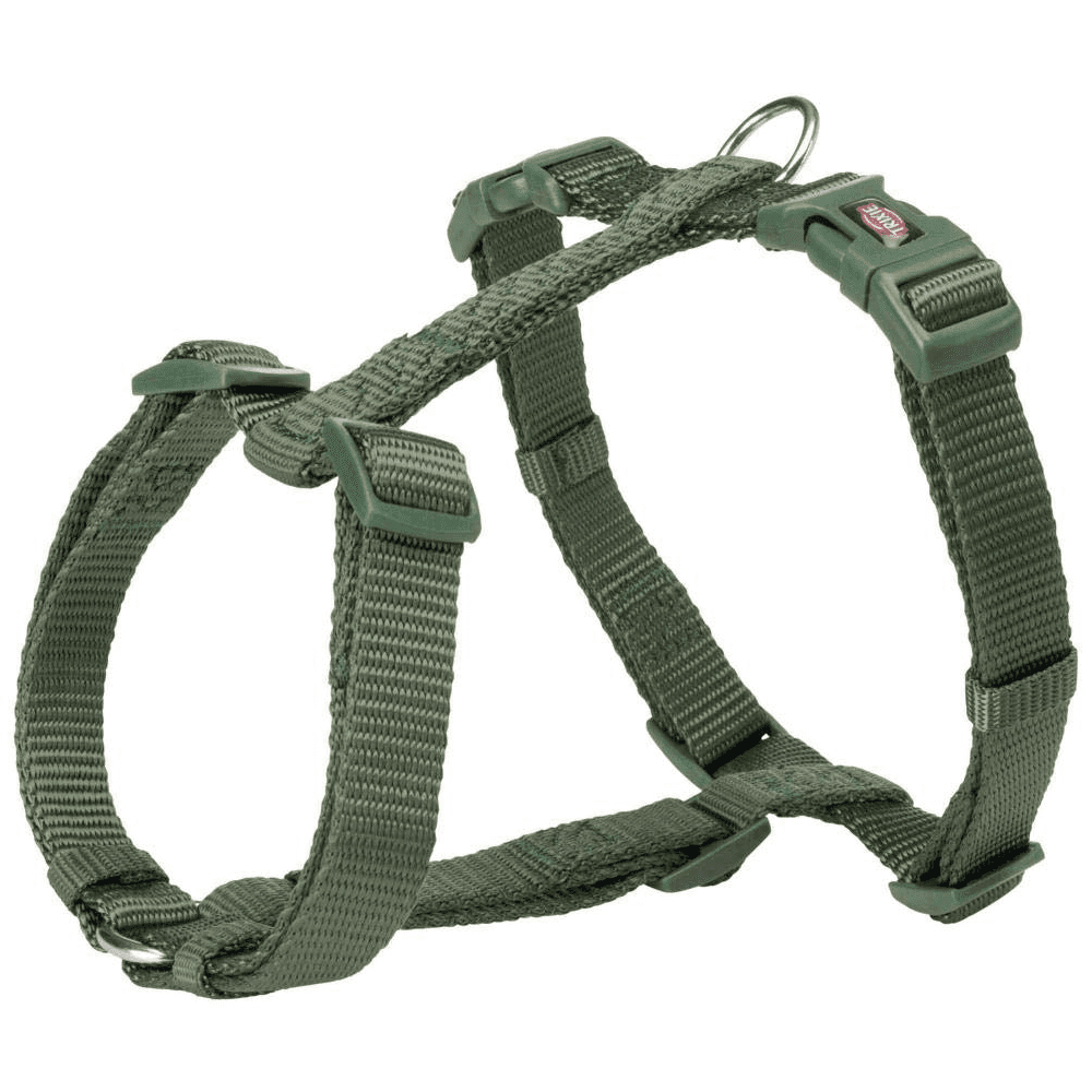 Trixie Premium H-Harness for Dogs (Forest)