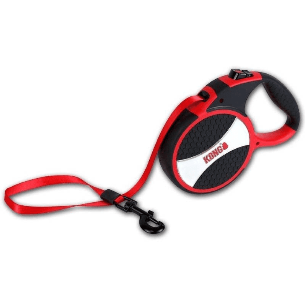Kong Explore Retractable Leash for Pets (Red)