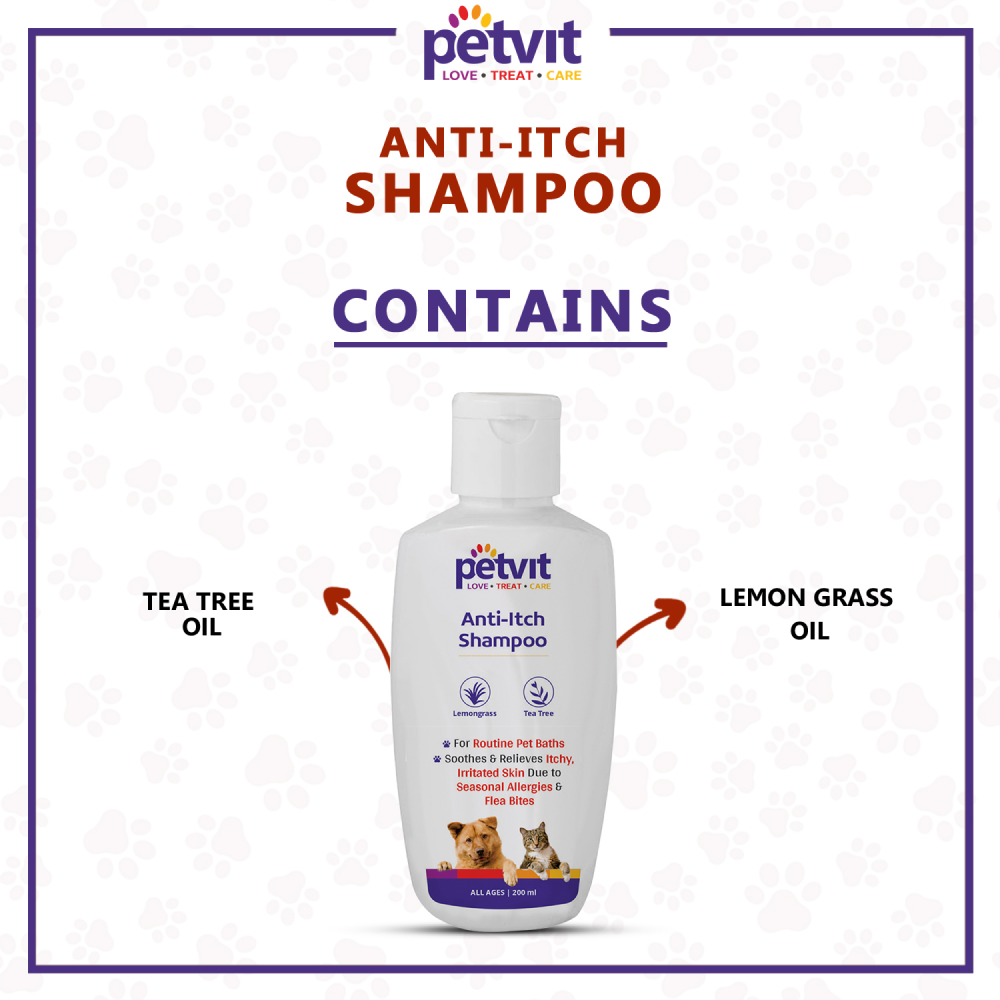 Petvit Anti-Itch Shampoo for Pets (Buy 1 Get 1 Free)
