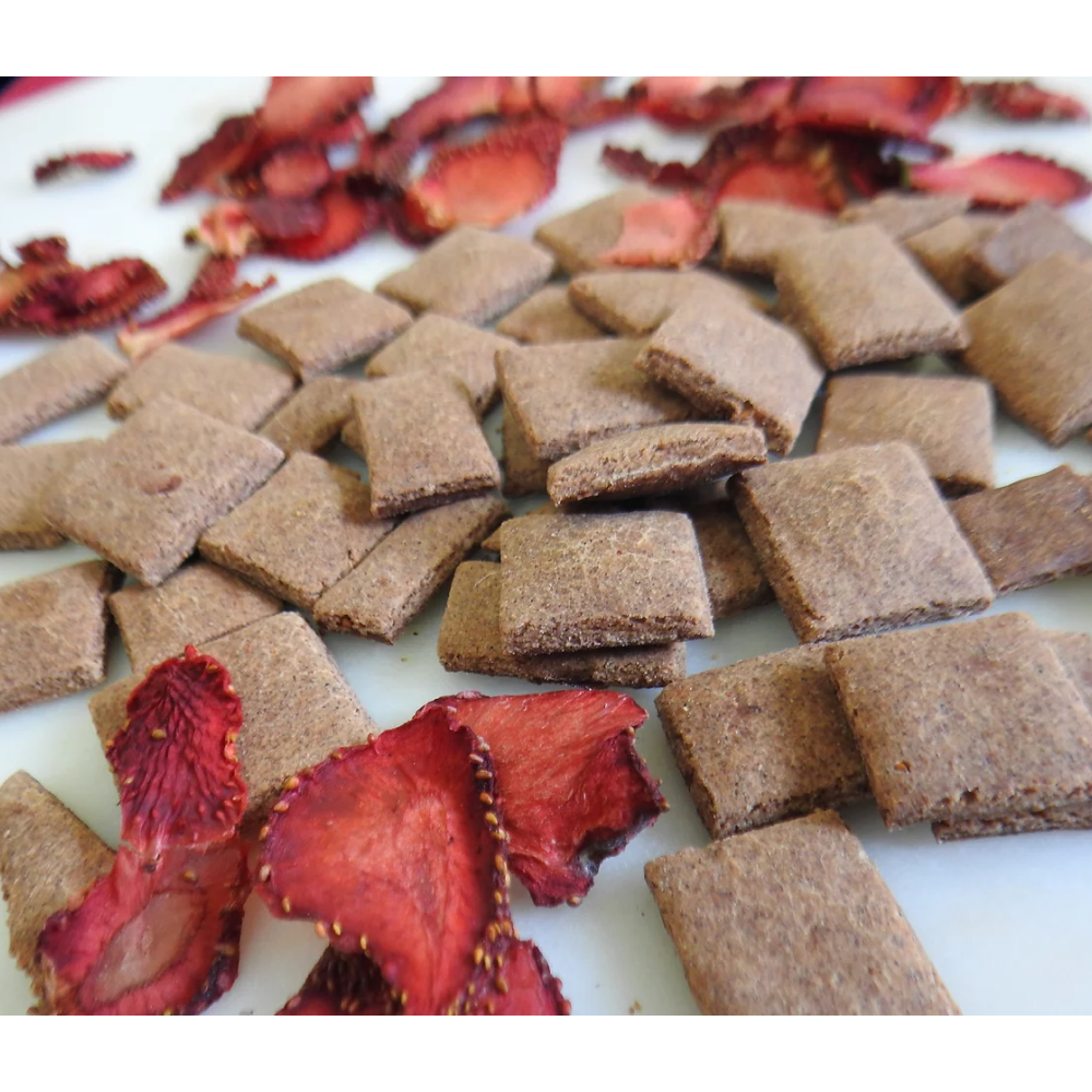 Skylish Berry Blush Strawberry Cookies Dog Treats
