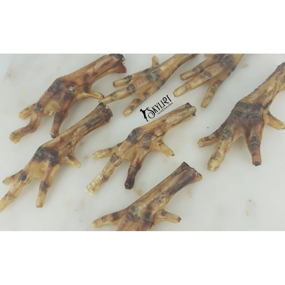 Skylish Dri-licious Chicken Feet Dog Treats