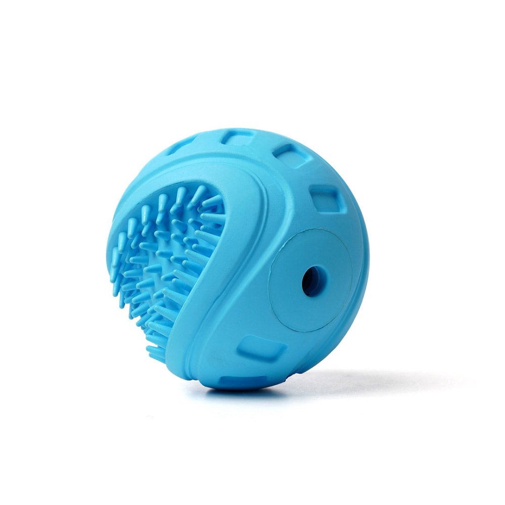 Pawsindia Brush Ball Teeth Cleaning Toy for Dogs