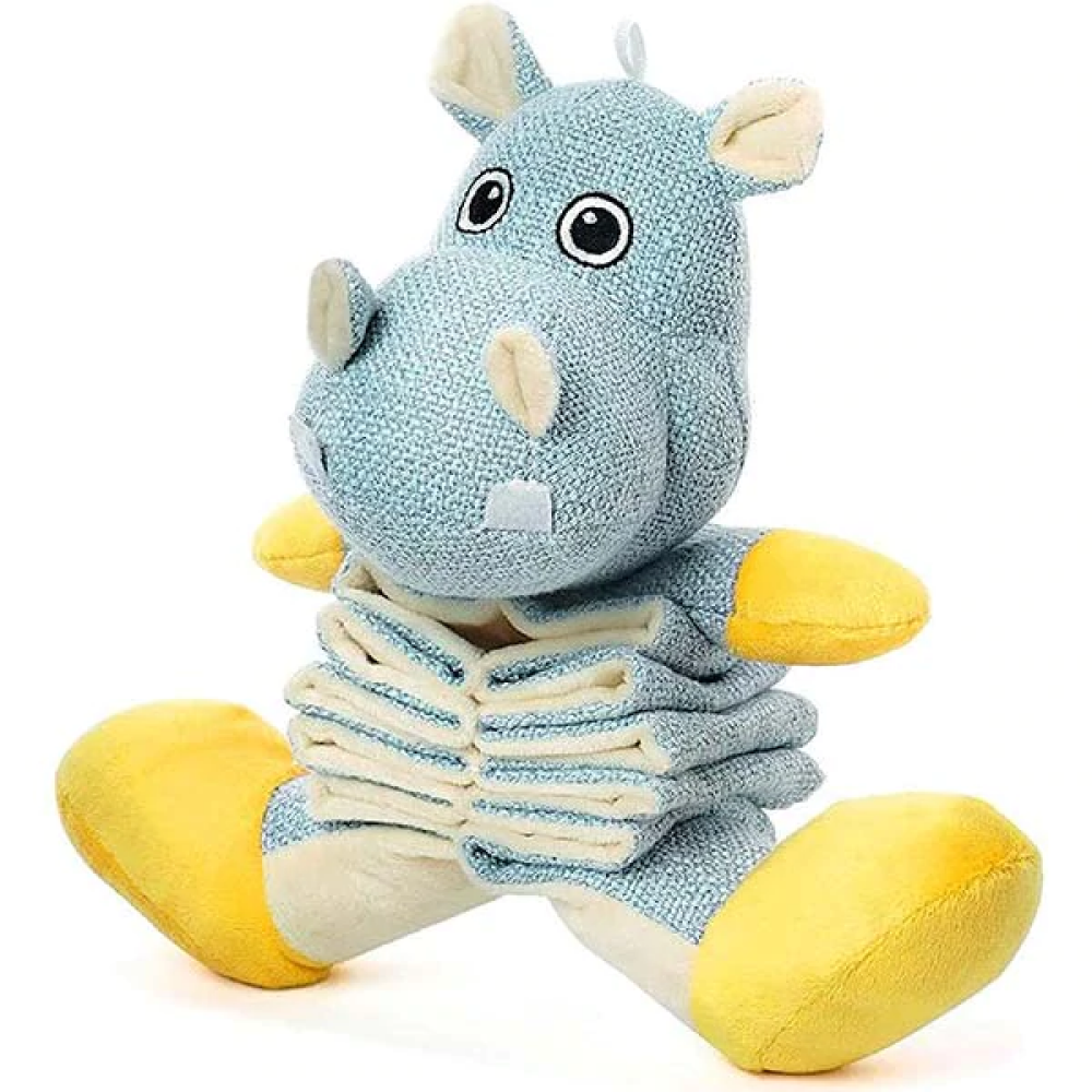 Pawsindia Enlarge the Hippo Toy for Dogs