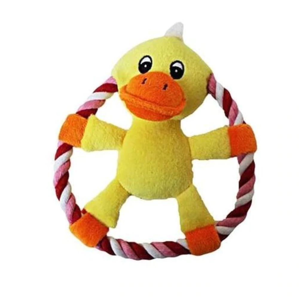Pawsindia Crazy Frisbee Duck Toy for Dogs