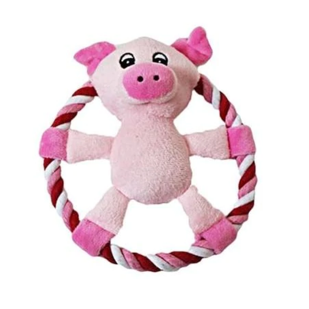 Pawsindia Crazy Frisbee Pig Toy for Dogs