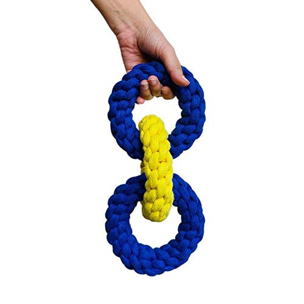 Pawsindia Boromean Rings Rope Toy for Dogs