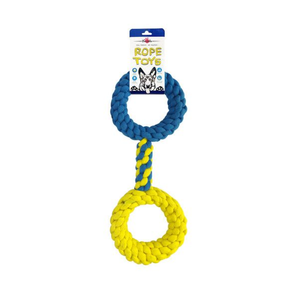 Pawsindia Roman Ring Rope Toy for Dogs