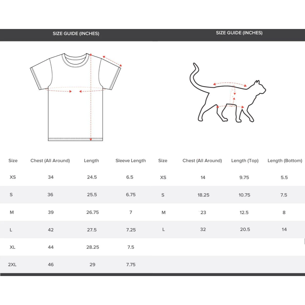 Ruse "Family Favourite" Printed Half Sleeves T-Shirt Combos for Cats and Humans (Lemon Yellow)