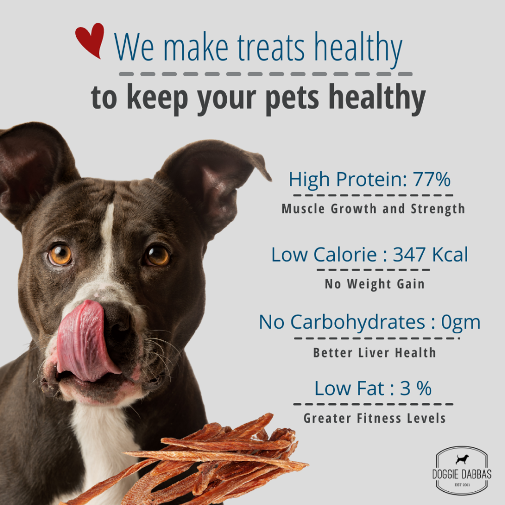 Doggie Dabbas Chicken Jerky Dog Treats