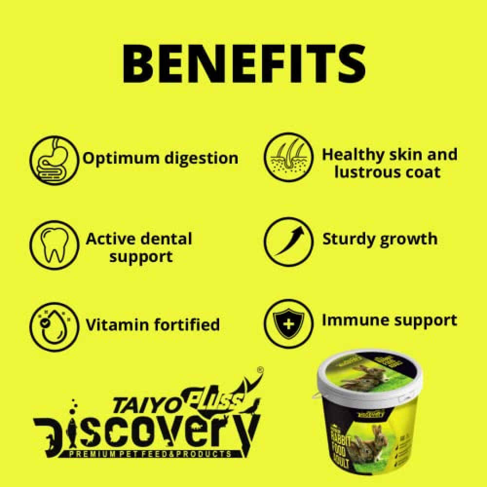 Taiyo Pluss Discovery Premium Adult Rabbit Food