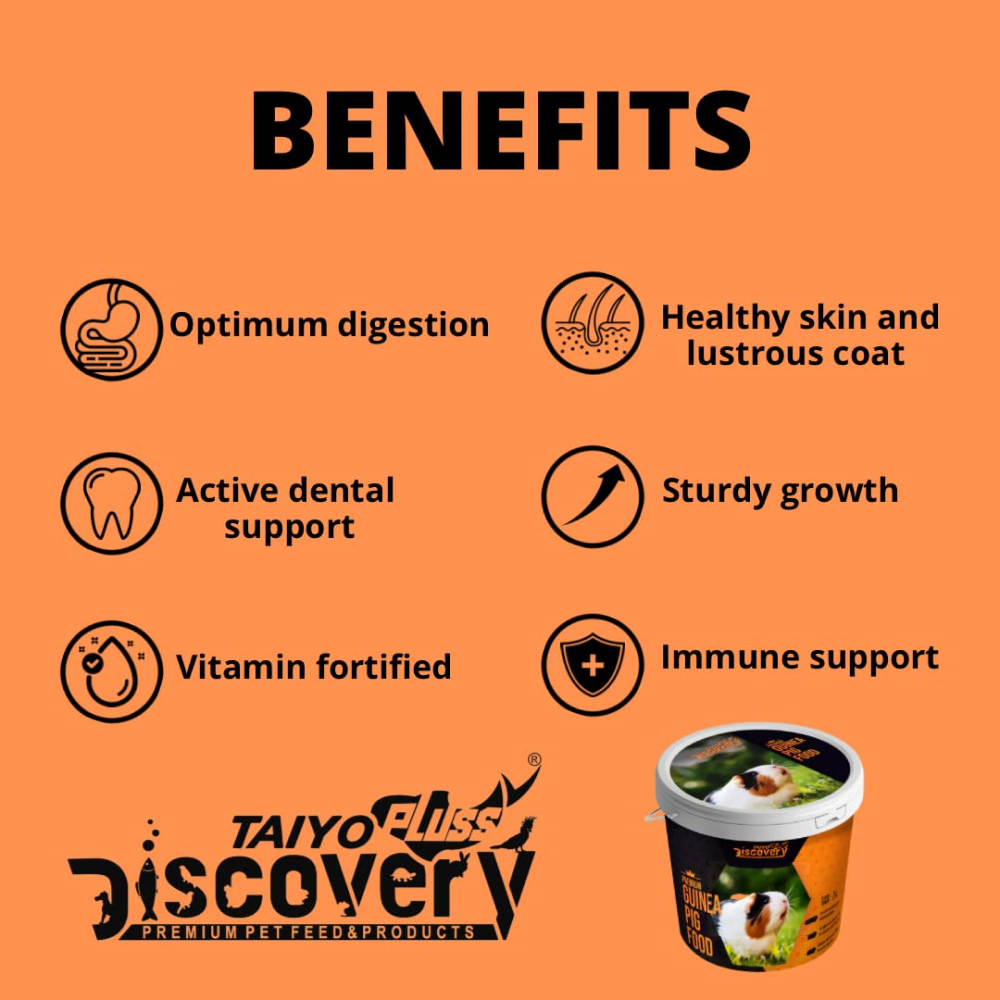 Taiyo Pluss Discovery Premium Guinea Pig Food