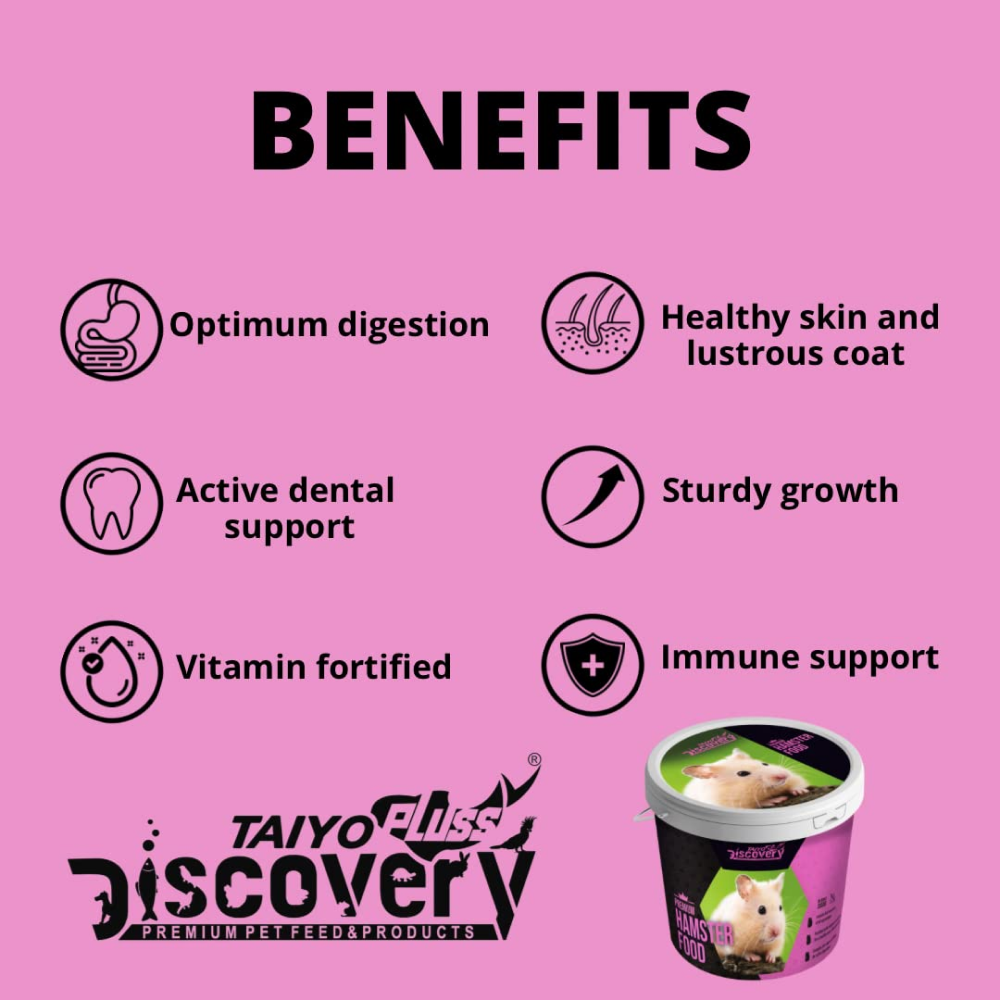 Taiyo Pluss Discovery Premium Hamster Food