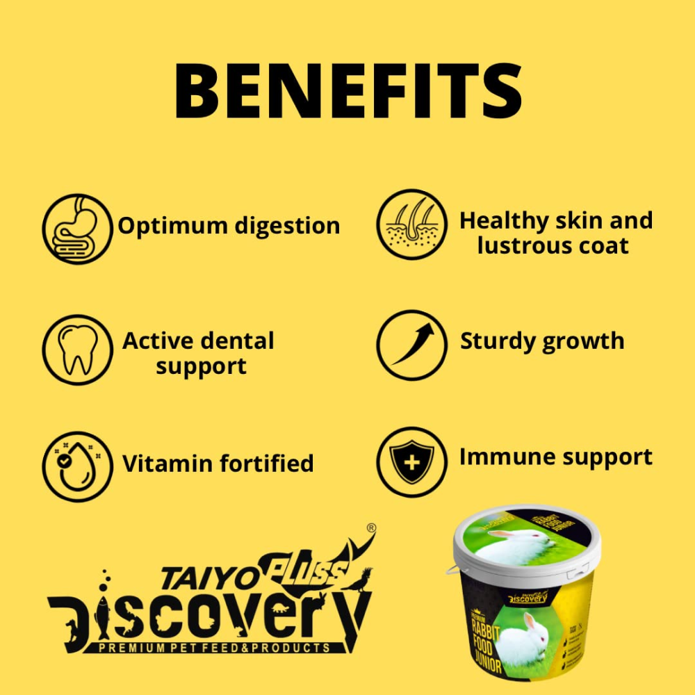 Taiyo Pluss Discovery Premium Junior Rabbit Food