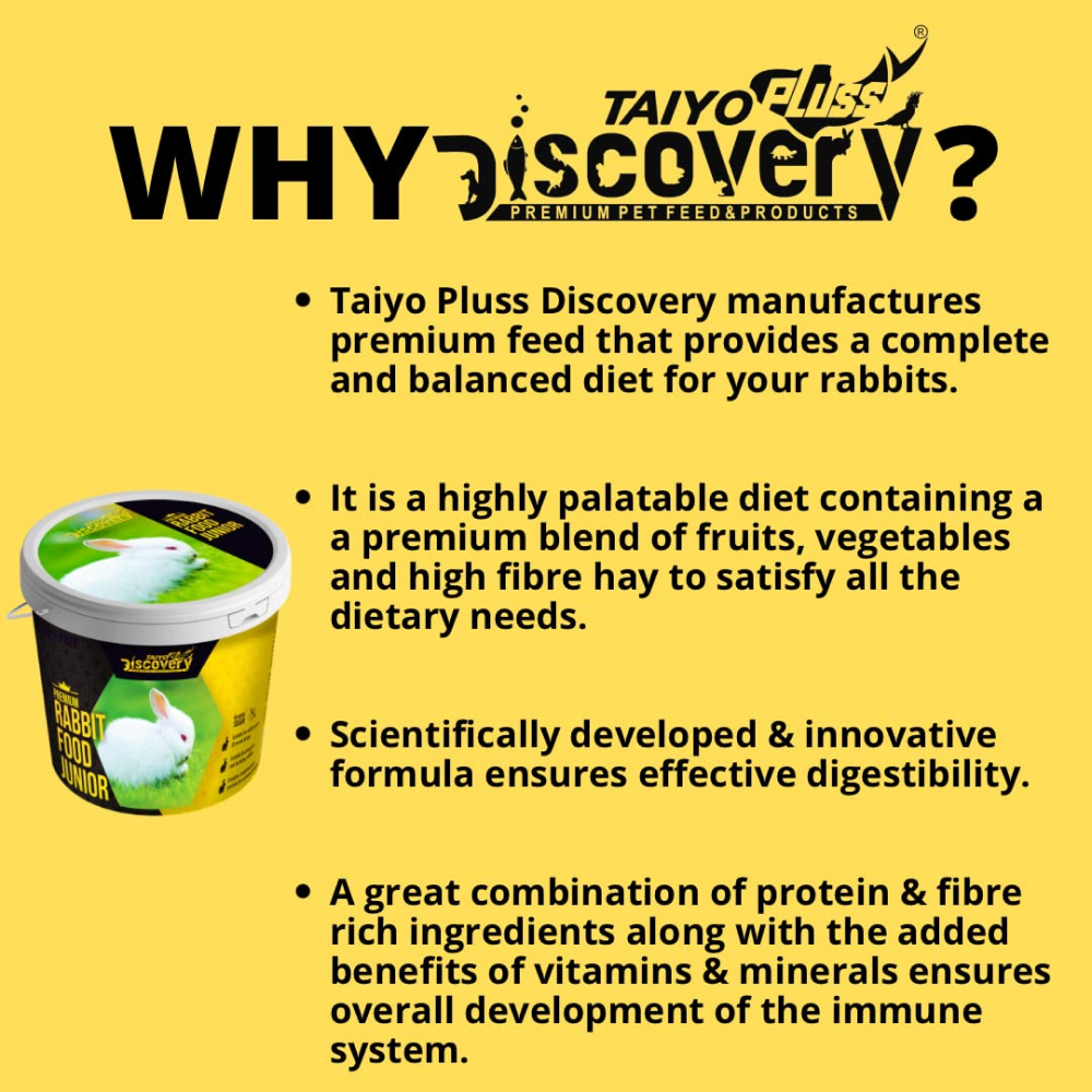 Taiyo Pluss Discovery Premium Junior Rabbit Food