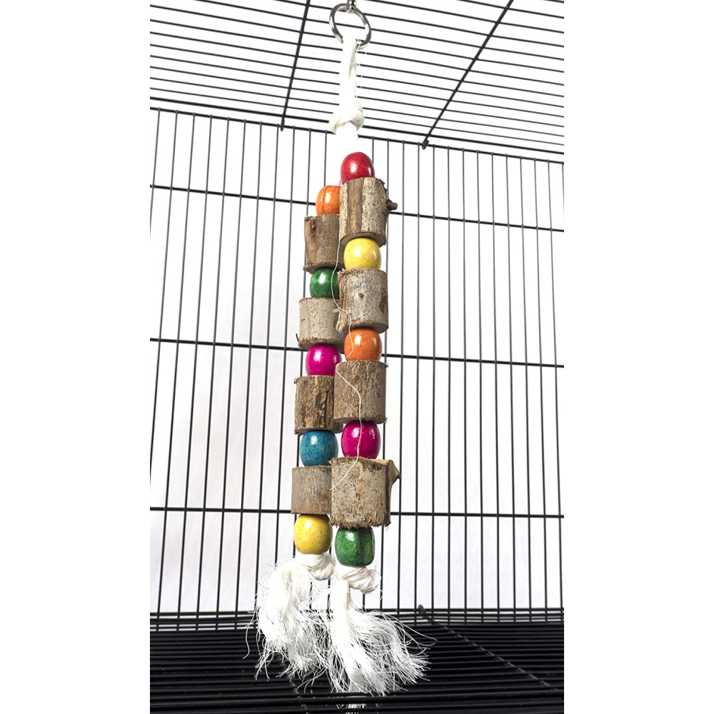 Taiyo Pluss Discovery Handing Rope Toy for Birds (Assorted)