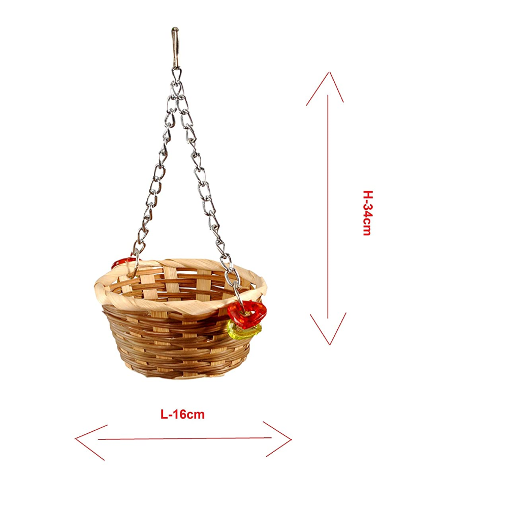 Taiyo Pluss Discovery Basket Toy for Birds