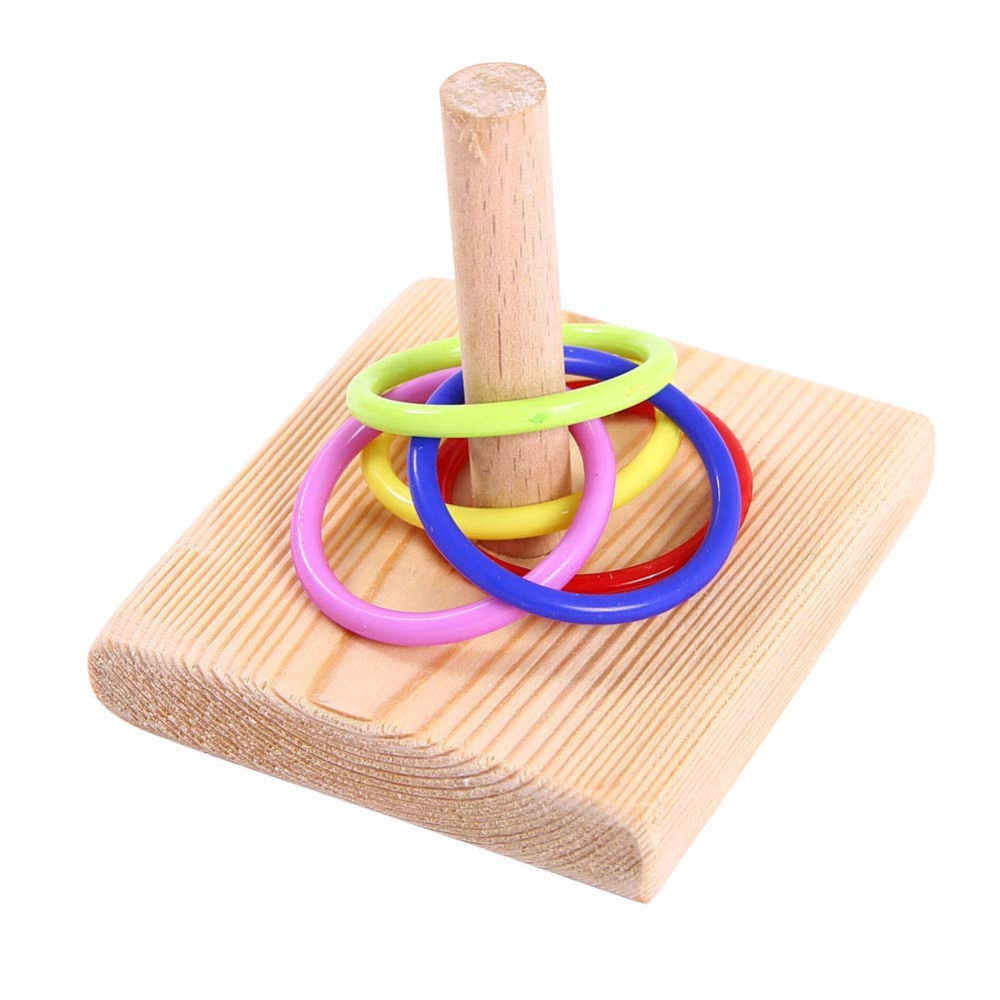 Taiyo Pluss Discovery Post with Rings Toy for Birds (Assorted)