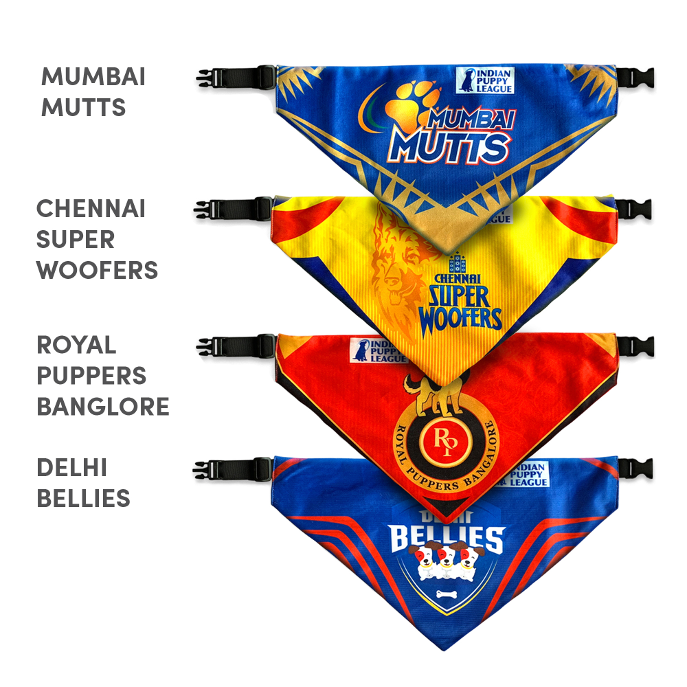 Barkbutler Royal Puppers Banglore Bandana For Dogs