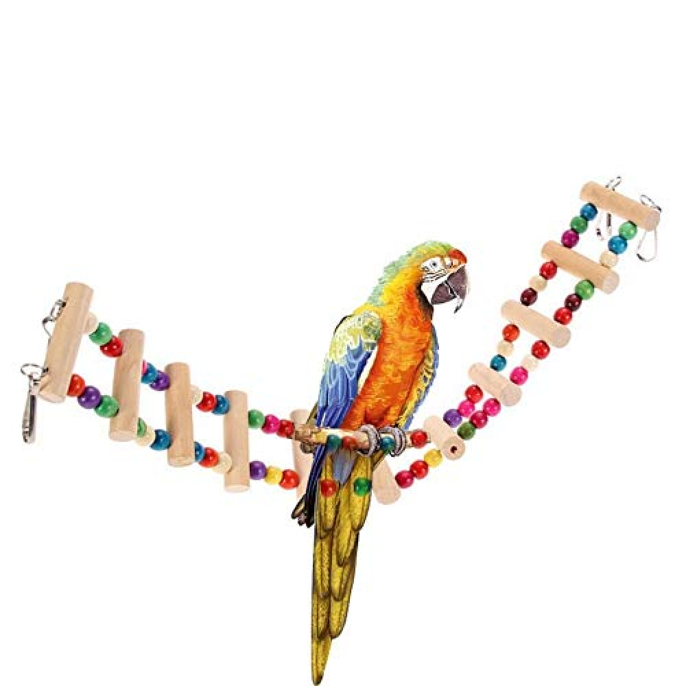 Taiyo Pluss Discovery Multicoloured Ladder Toy for Birds