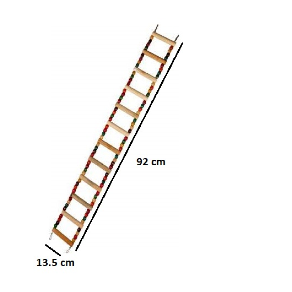 Taiyo Pluss Discovery Multicoloured Ladder Toy for Birds