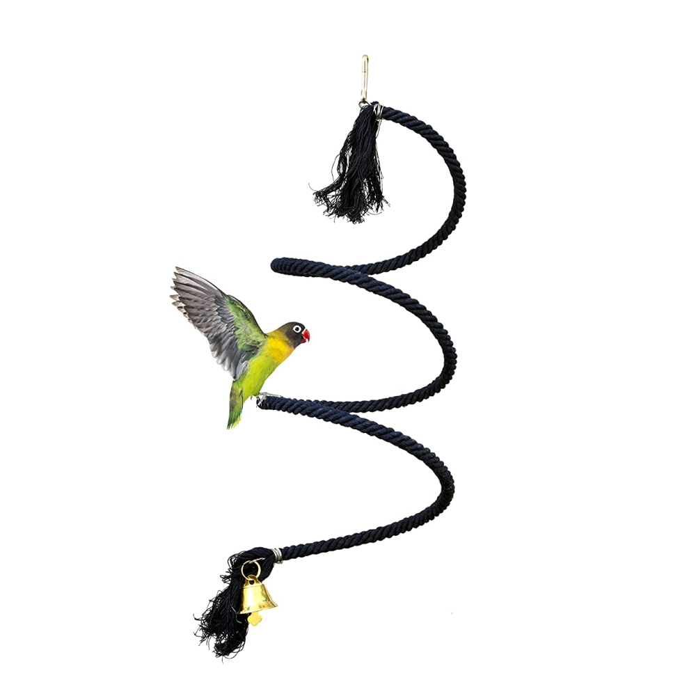 Taiyo Pluss Discovery Coloured Rope Toy for Birds (Assorted)