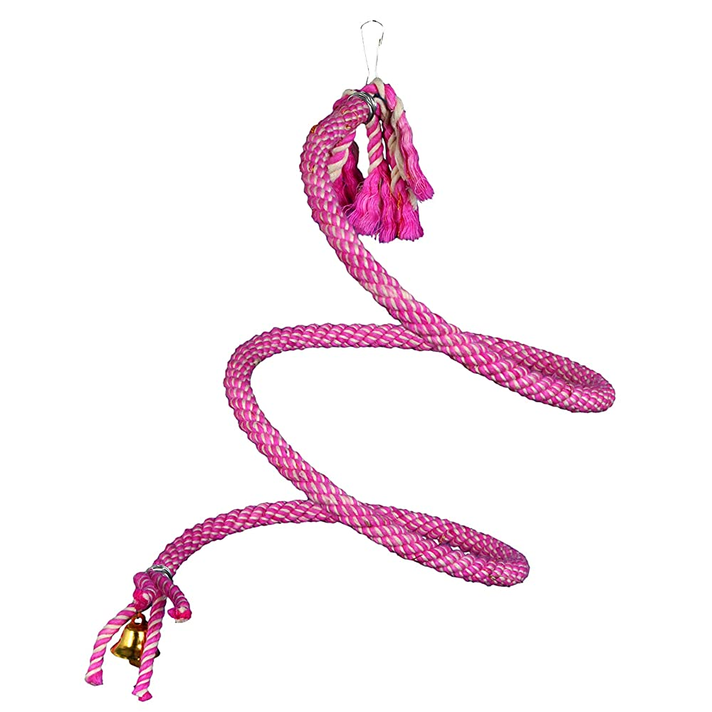 Taiyo Pluss Discovery Coloured Rope Toy for Birds (Assorted)