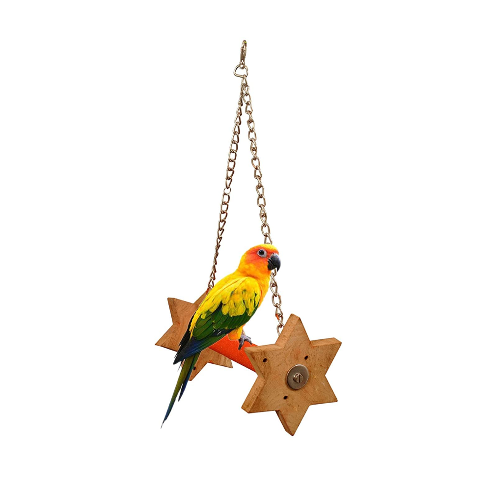 Taiyo Pluss Discovery Star Shaped Toy for Birds (Assorted)